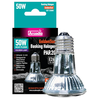 Arcadia GoldenSun Basking Halogen Heater