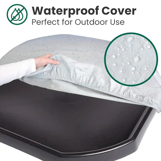 Tortoise Soaking Tray & Weather-Resistant Cover Bundle