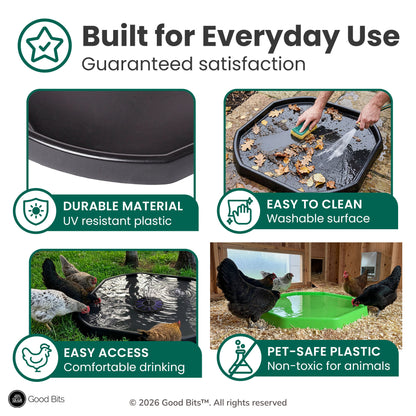Chicken Water & Cooling Tray