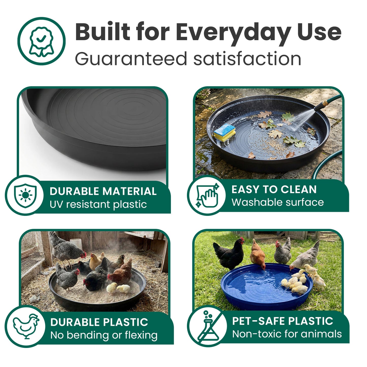 Dust Bath Tray