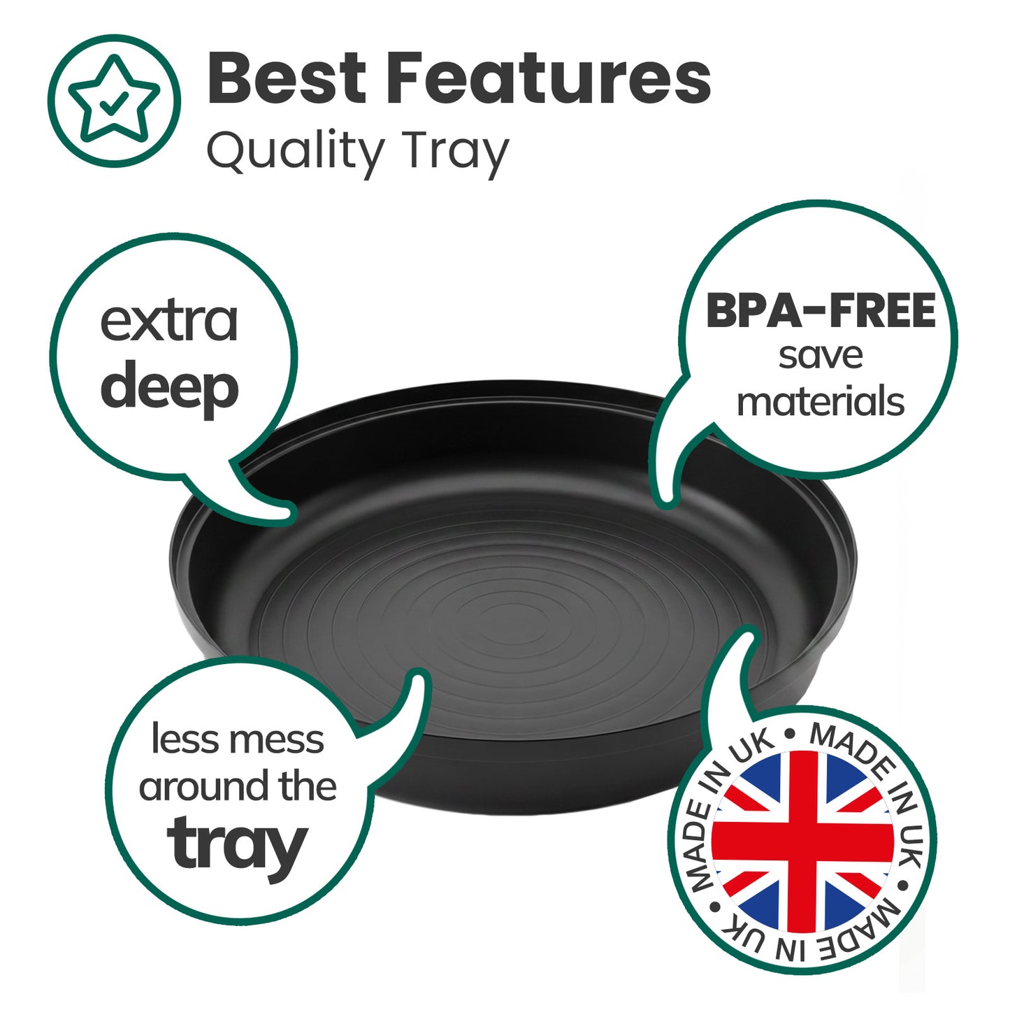 Deep Soaking Tray + Grass
