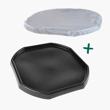 Tortoise Soaking Tray & Weather-Resistant Cover Bundle