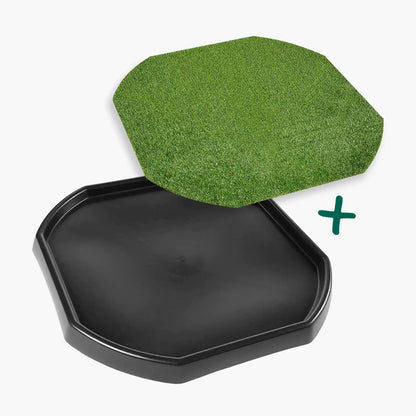 Tortoise Soaking Tray & Artificial Grass Bundle