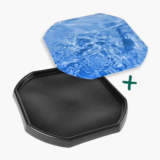 Tortoise Soaking Tray & Water Insert Bundle