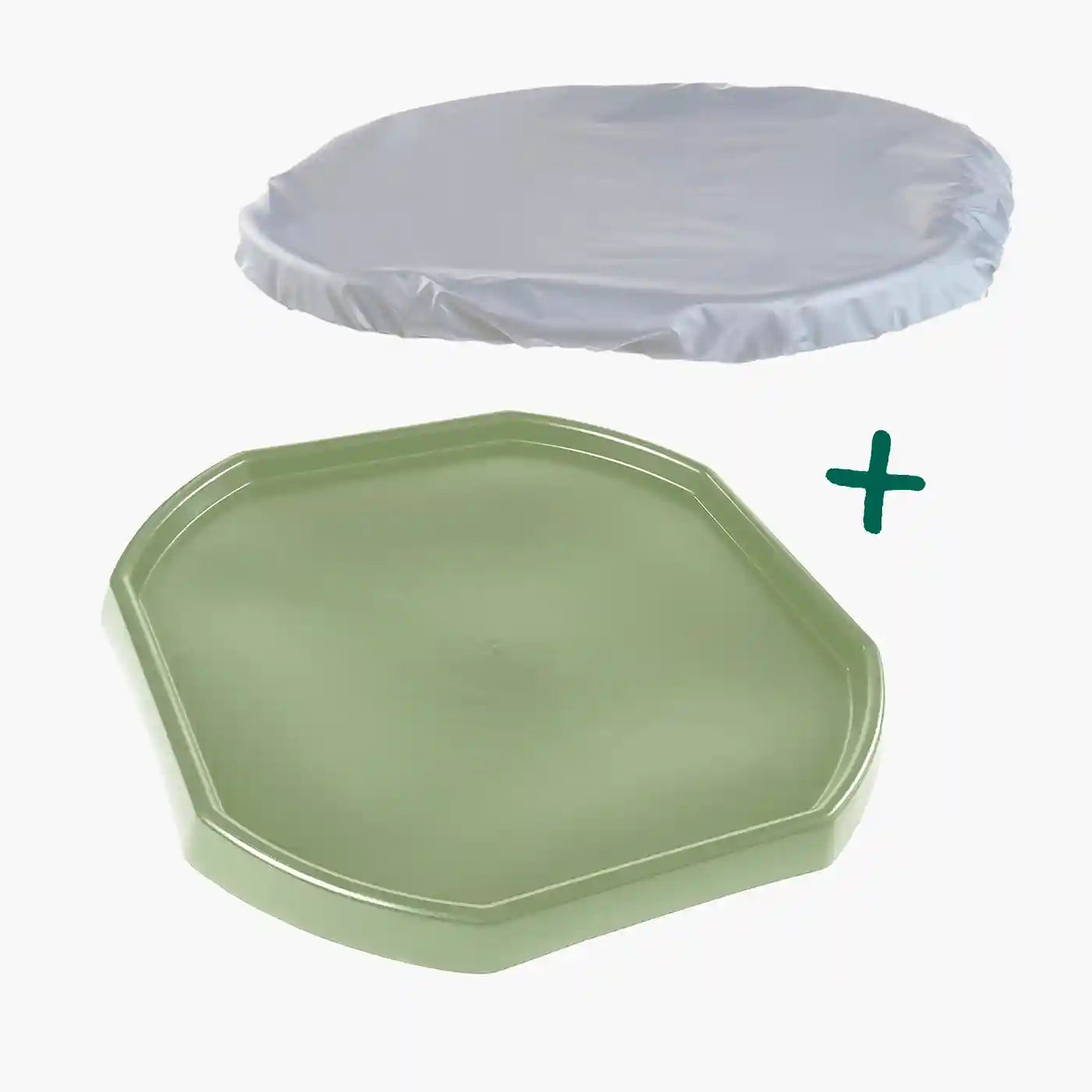 Tortoise Soaking Tray & Weather-Resistant Cover Bundle