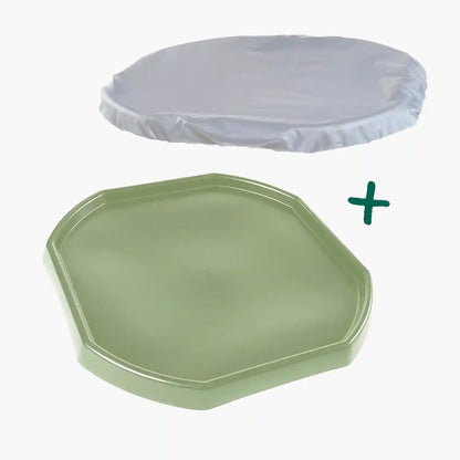 Tortoise Soaking Tray & Weather-Resistant Cover Bundle