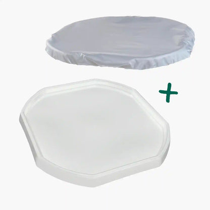 Tortoise Soaking Tray & Weather-Resistant Cover Bundle