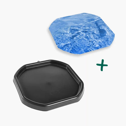Tortoise Soaking Tray & Water Insert Bundle