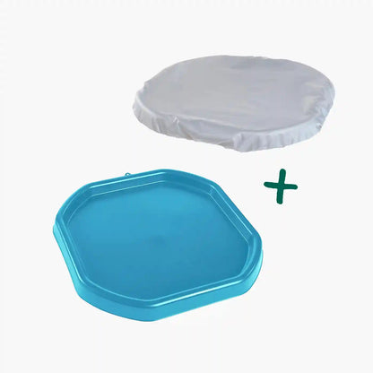 Tortoise Soaking Tray & Weather-Resistant Cover Bundle