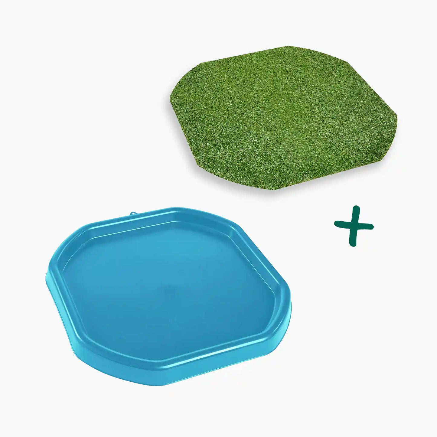 Tortoise Soaking Tray & Artificial Grass Bundle