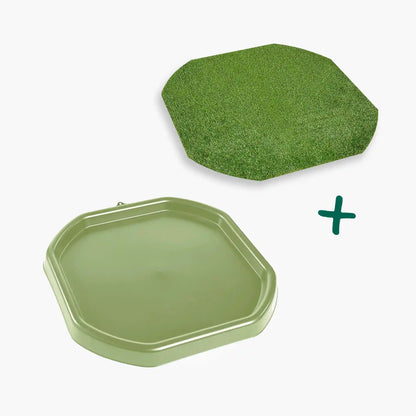Tortoise Soaking Tray & Artificial Grass Bundle