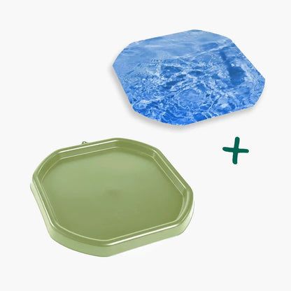 Tortoise Soaking Tray & Water Insert Bundle